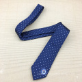 Chinese Manufacturer Mens Silk Jacquard Woven Custom Embroidered Tie